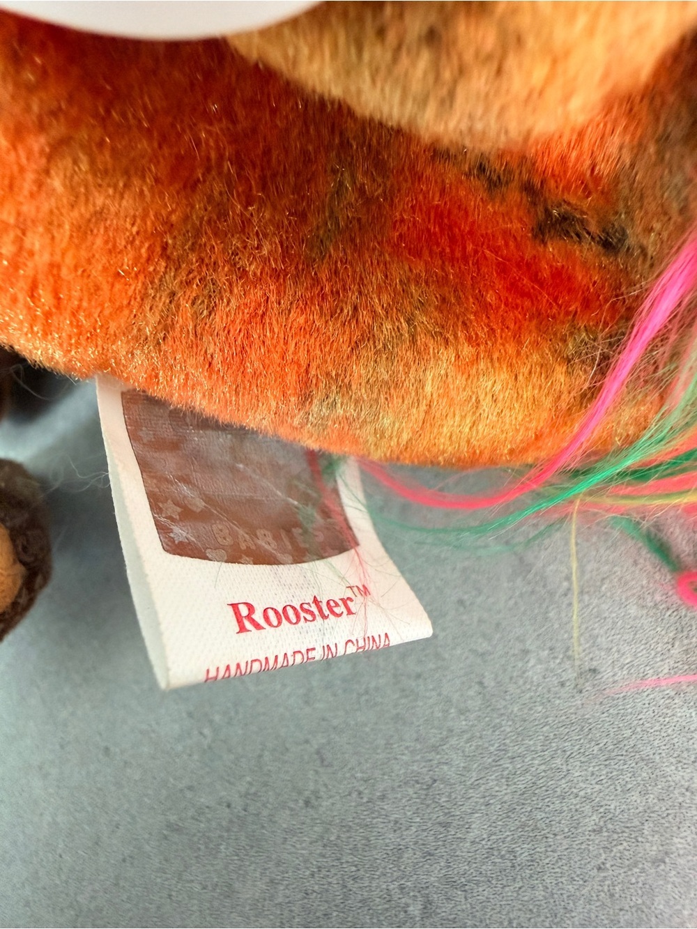 Ty Beanie Baby Rooster Zodiac Collection With Tags Excellent Condition - Picture 5 of 5